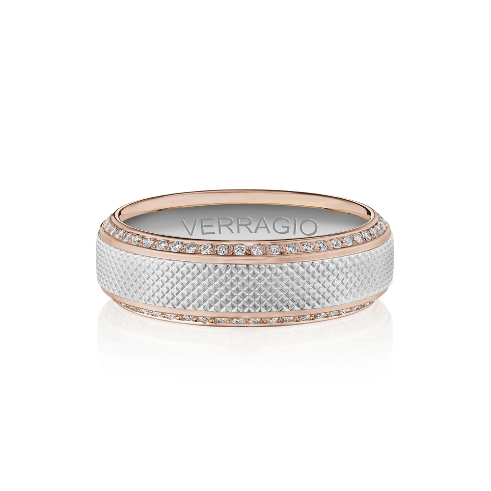 VWD-7917-14K Two Tone - White/Rose Gold