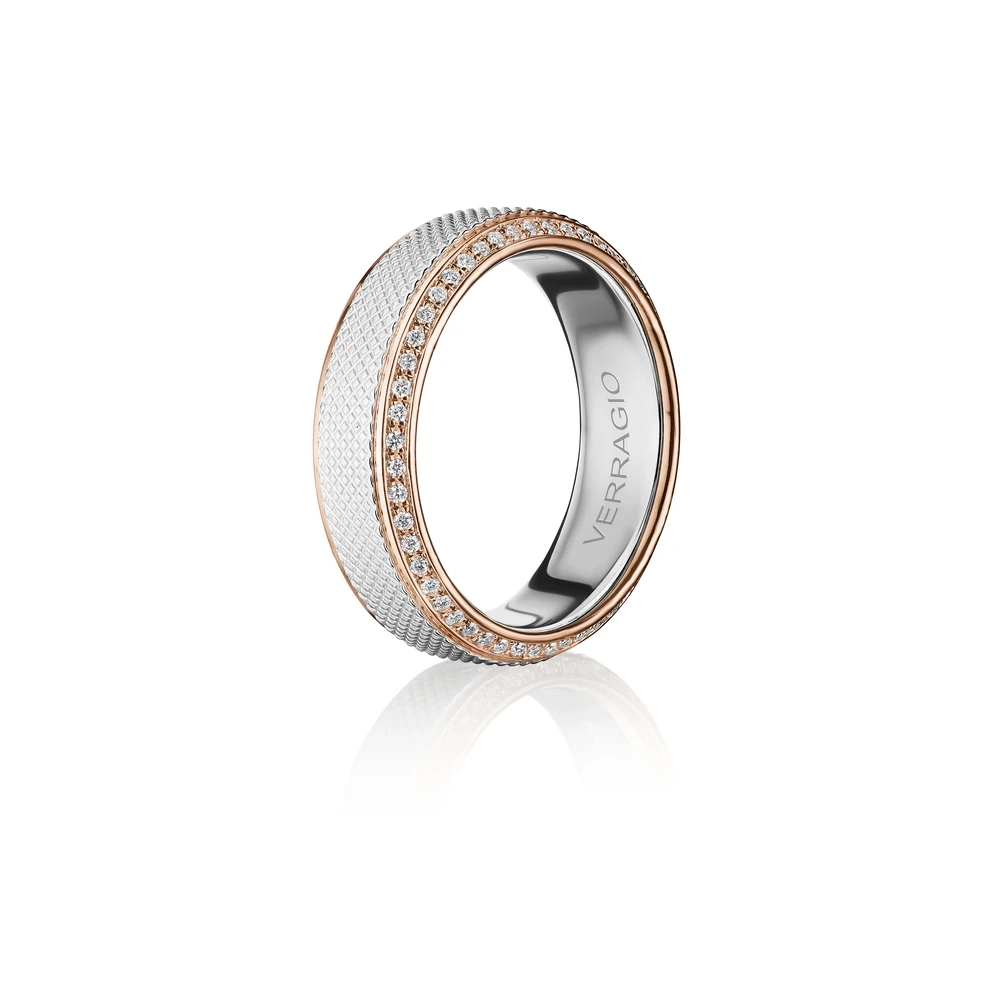 VWD-7917-14K Two Tone - White/Rose Gold
