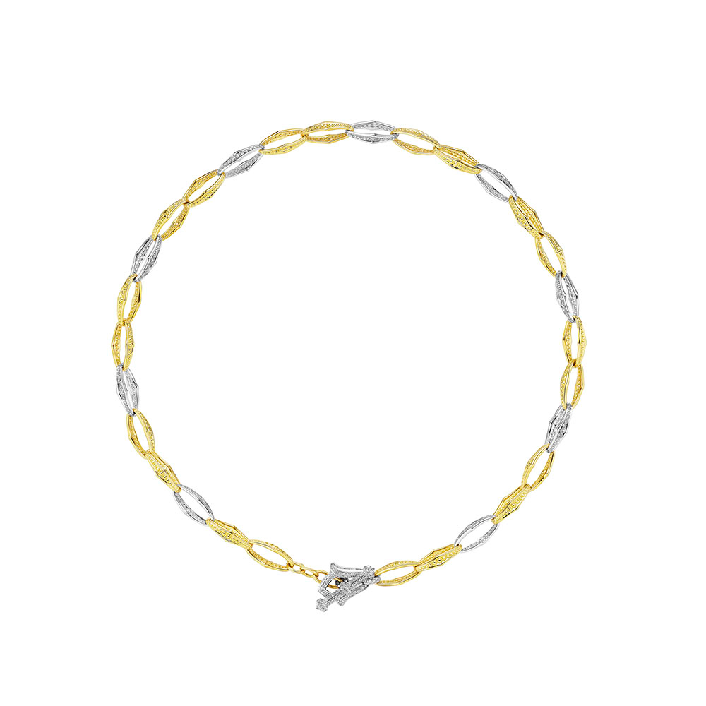 Rosecliffe Diamond Link 18" Necklace