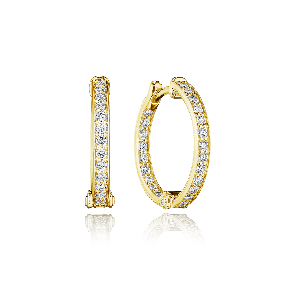 22mm Felicity Diamond Hoop