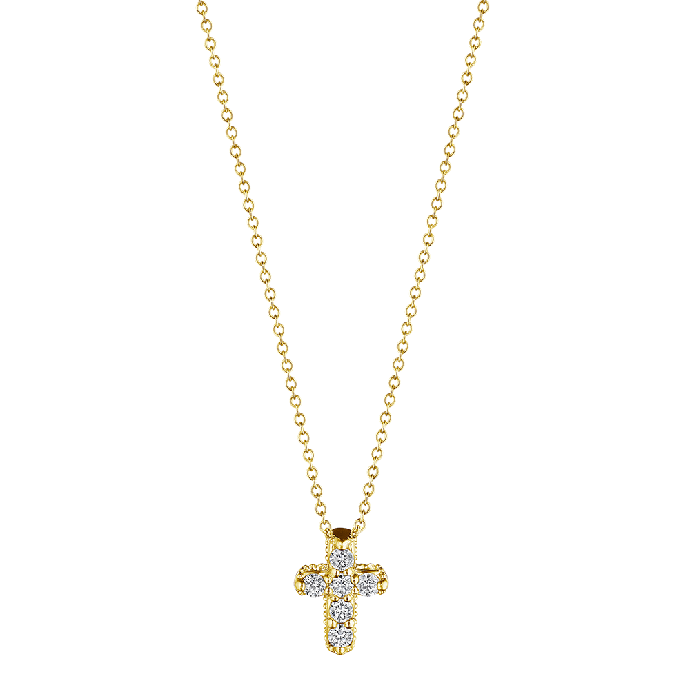Small Diamond Cross