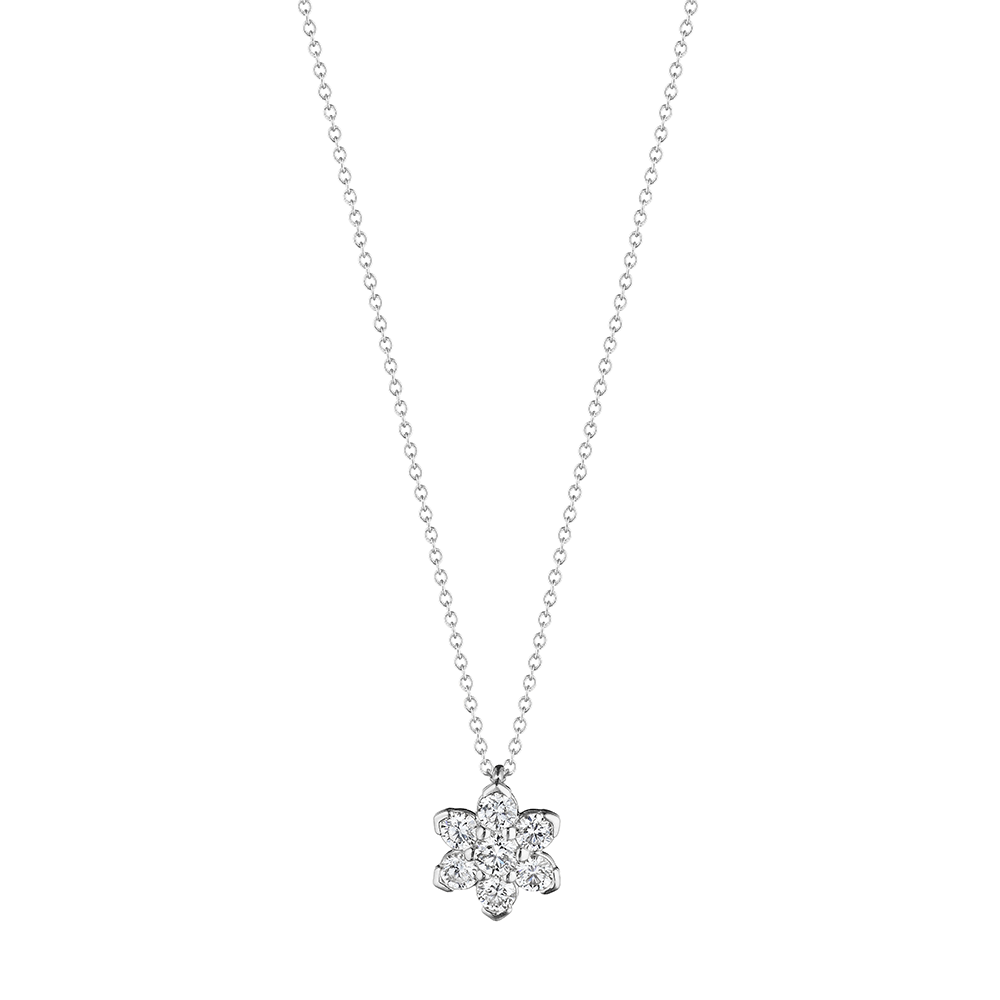 Medium Diamond Star Pendant