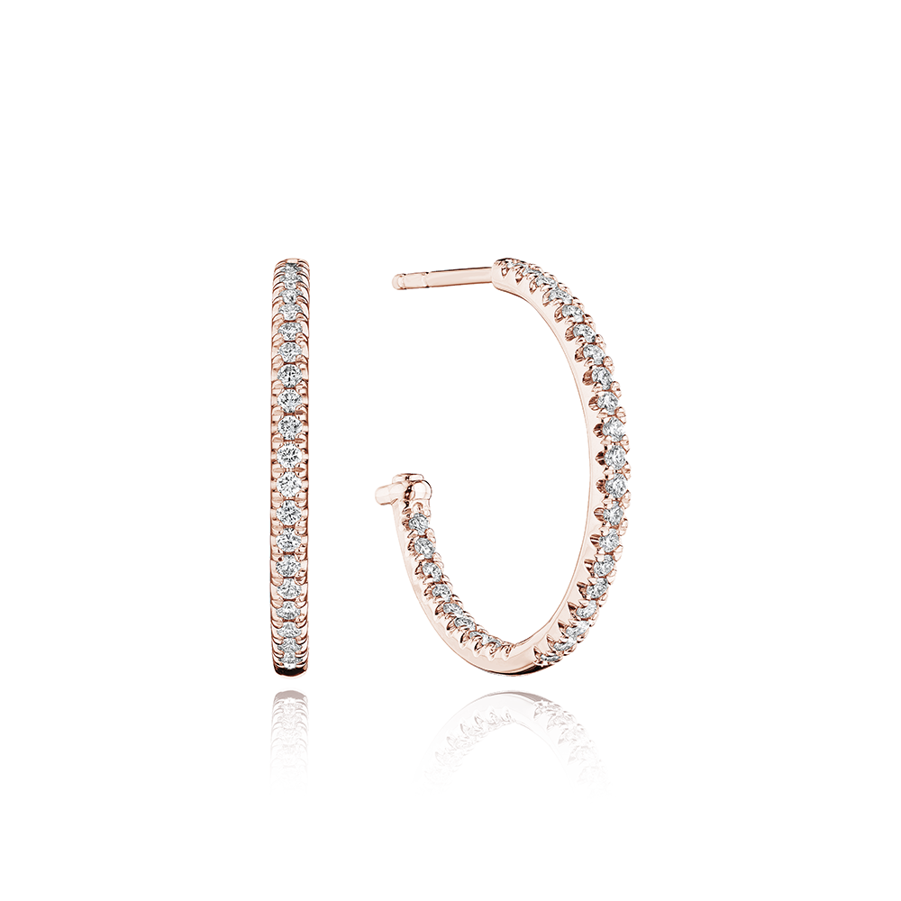 22mm Whimsy Diamond Hoop
