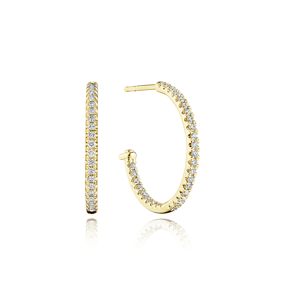 22mm Whimsy Diamond Hoop