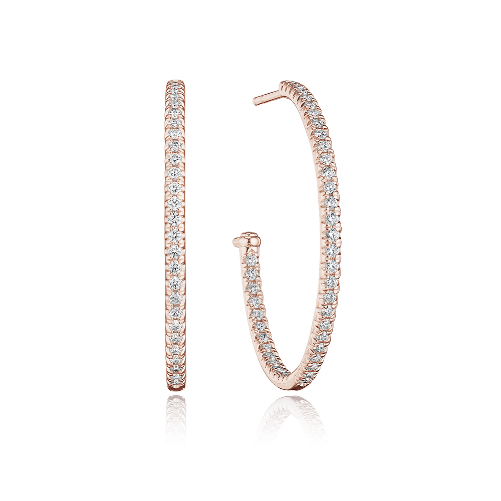 30mm Whimsy Diamond Hoop