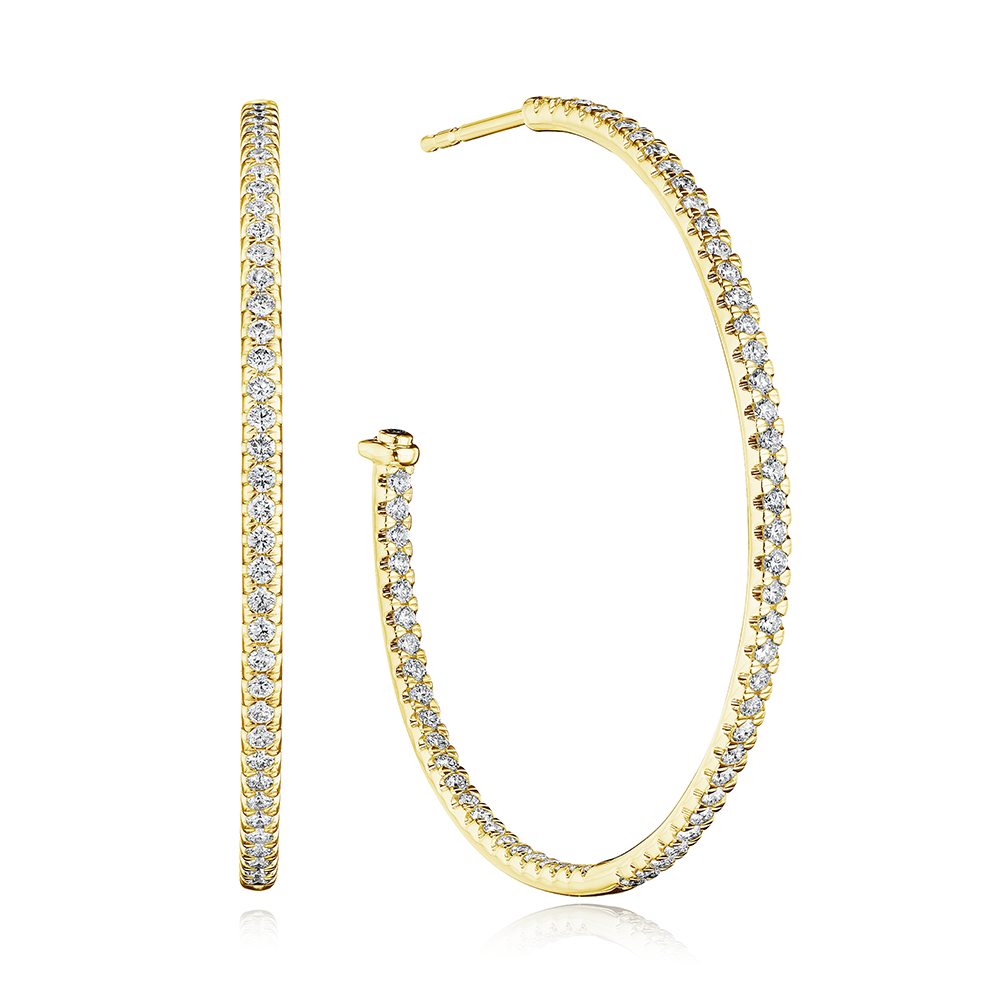 40mm Whimsy Diamond Hoop