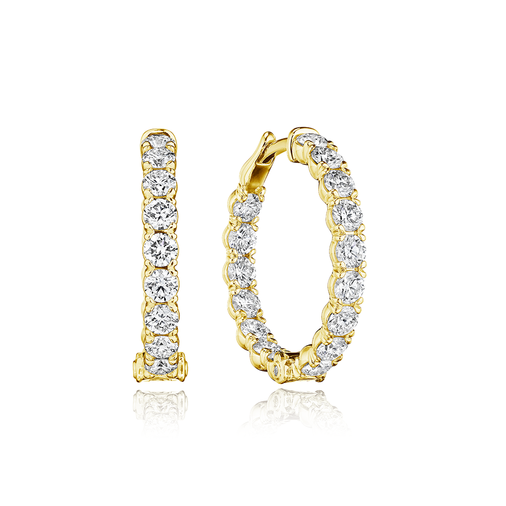 25mm Audacity Diamond Hoop