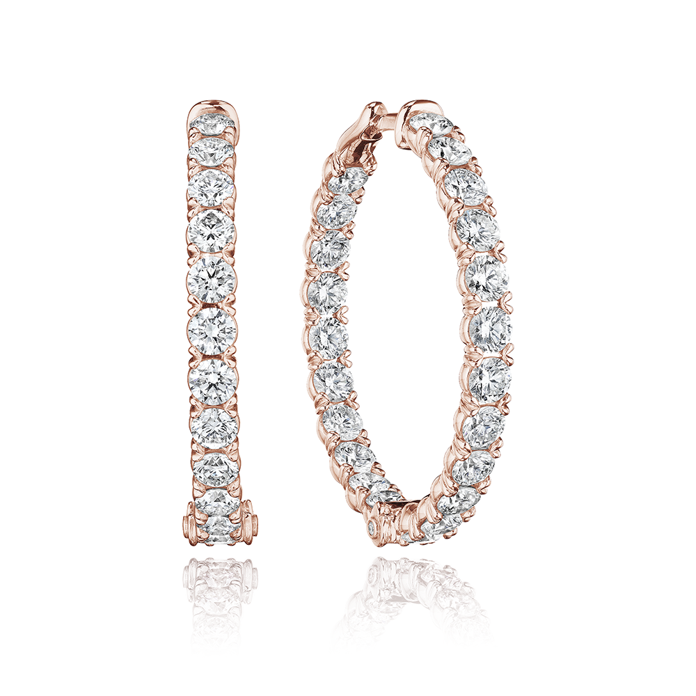 30mm Audacity Diamond Hoop