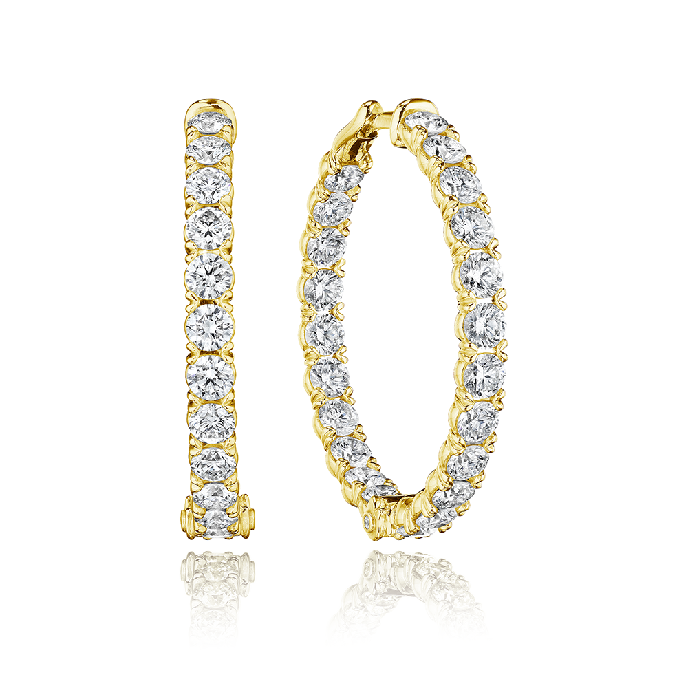 30mm Audacity Diamond Hoop