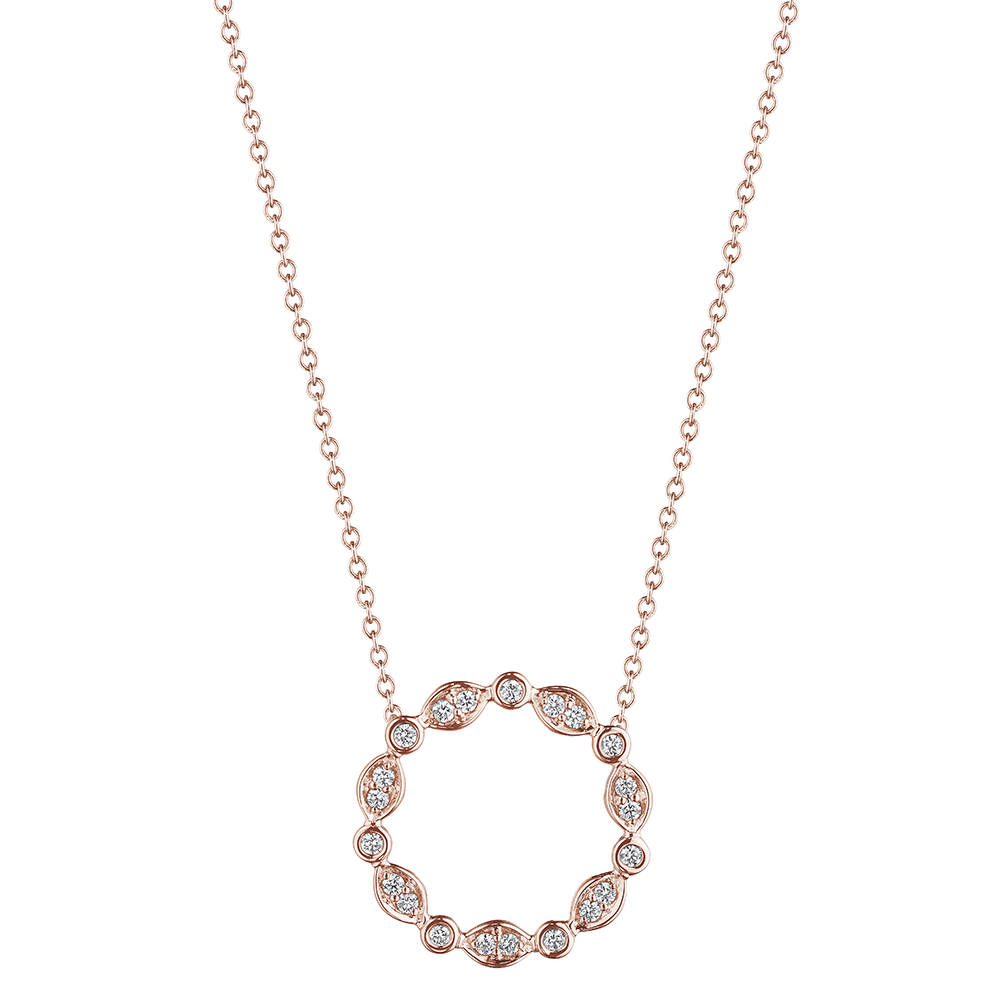 Nobility Diamond Circle Pendant
