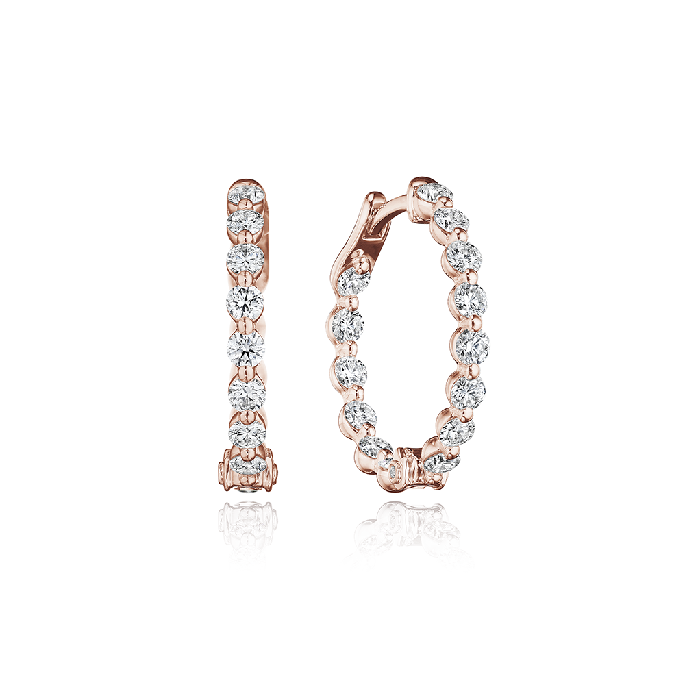 22mm Majesty Diamond Hoop