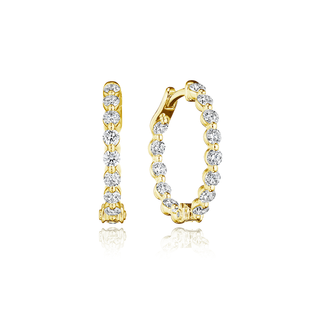 22mm Majesty Diamond Hoop