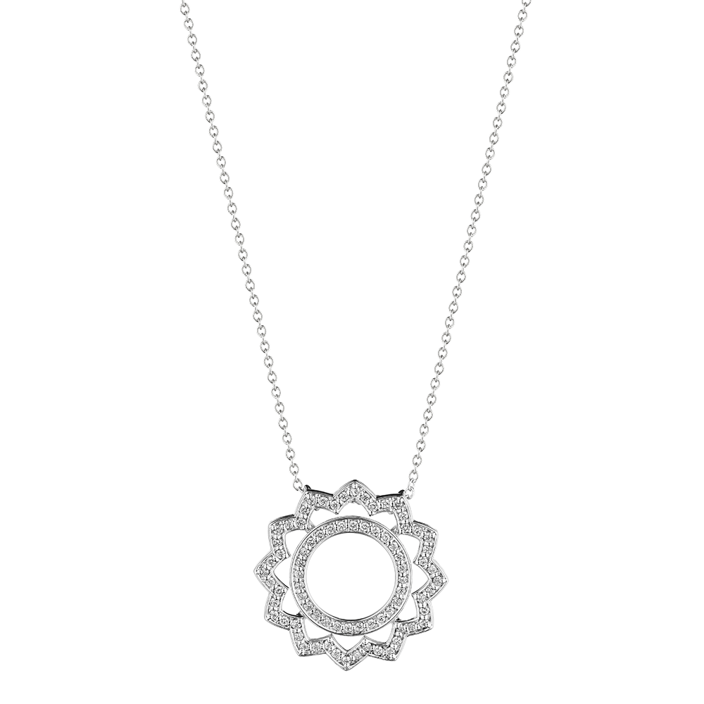 Belle Diamond Circle Pendant