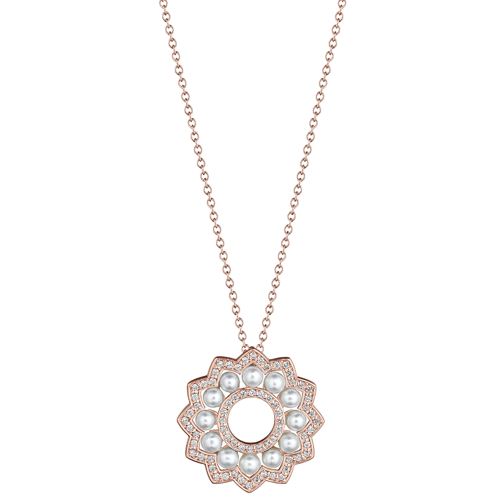 Belle Pearl & Diamond Pendant