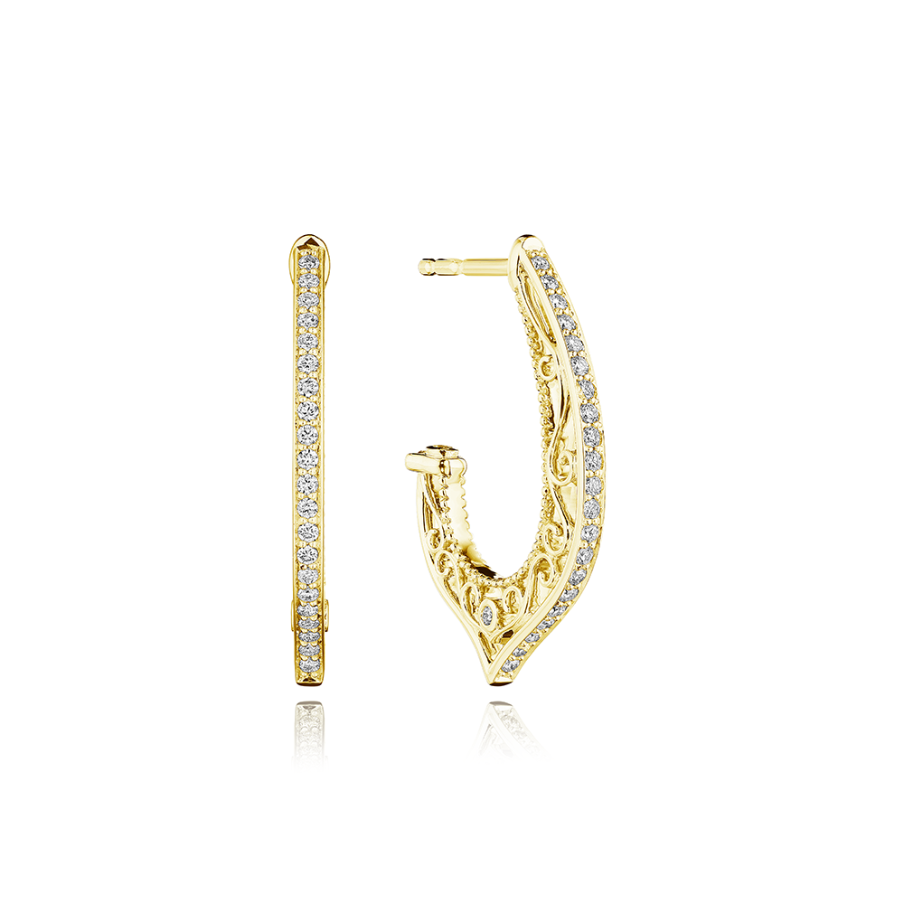 Morgan Small Filigree Hoop